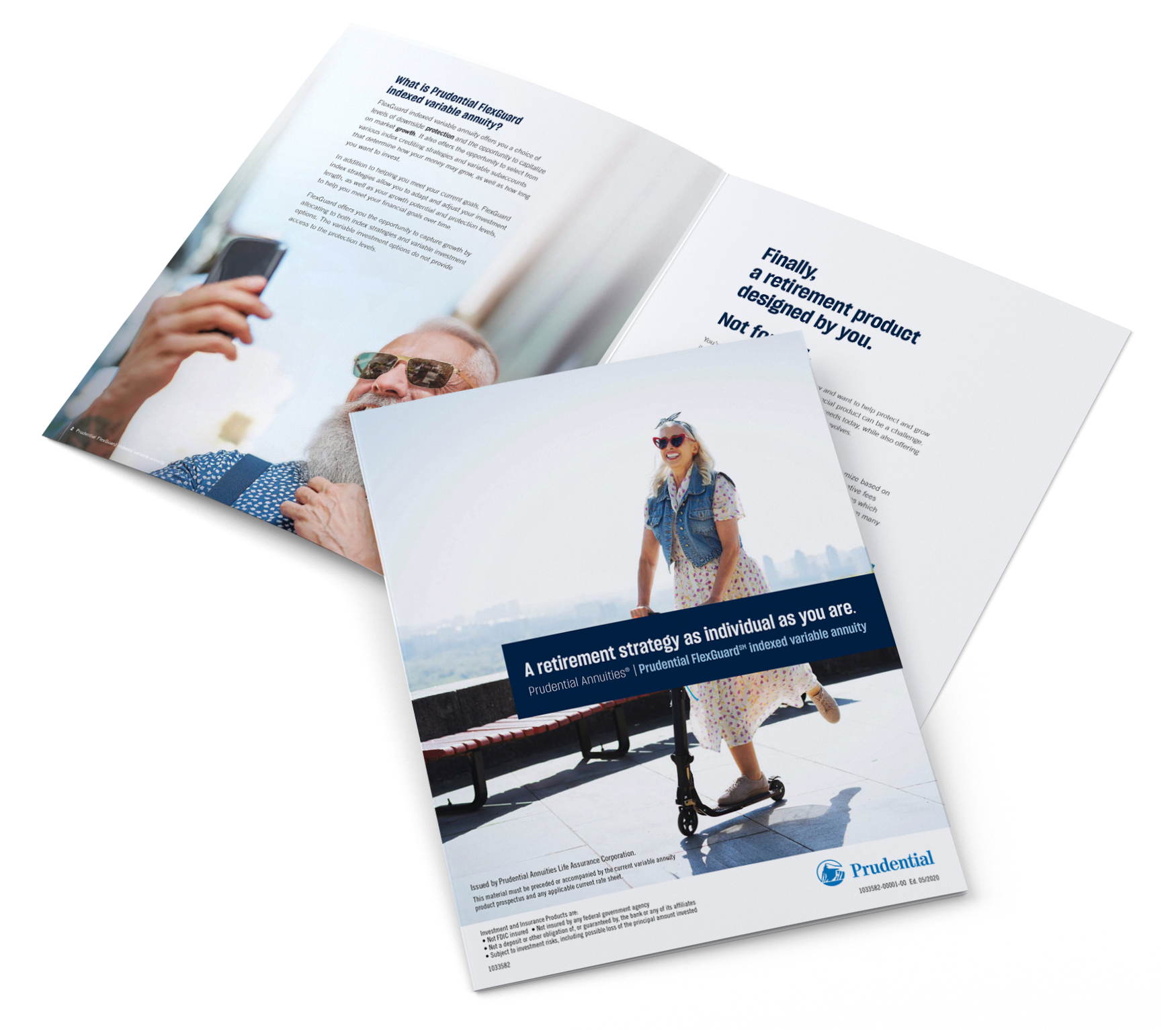 flyer or leaflet in a4 size on white